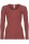 Damen-Shirt Langarm Wolle/Seide Malve 42/44