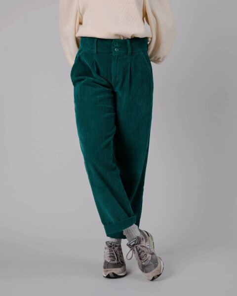 Cordhose mit Bundfalte Corduroy Pleated Pants