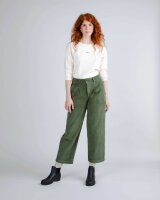 Cordhose mit Bundfalte Corduroy Pleated Pants