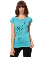 T-Shirt Yogamädchen Cap Sleeve