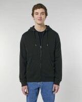 Unisex Basic Zipper Black XS