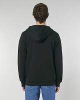 Unisex Basic Zipper Black XS