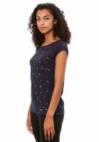 T-Shirt Konfettimädchen Cap Sleeve Midnight XL