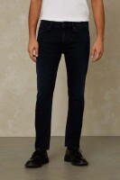 Slim Jeans John Blue Black Worn