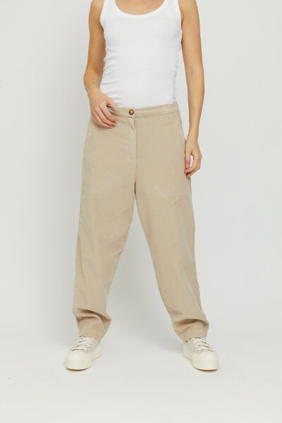 Cordhose Sanjo Pants Greige S