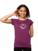 T-Shirt Smiley Cap Sleeve