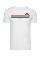 T-Shirt Bike Sunset Stripes Guide