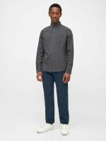 Hemd Regular Fit Melangé Flannel Shirt