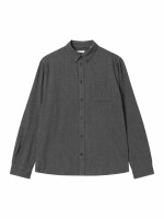 Hemd Regular Fit Melangé Flannel Shirt