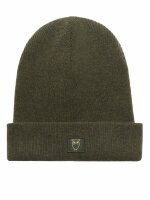 Wollmütze Double Layer Wool Beanie Forrest Night Onesize