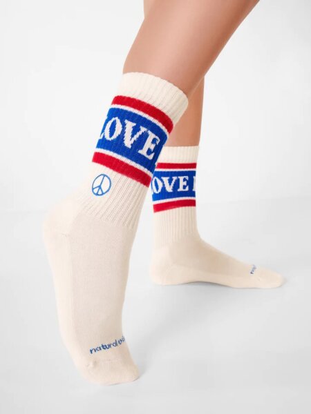 Tennissocken Love Peace 36-40