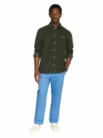 Hemd Regular Fit 26-wales Corduroy Shirt Forrest Night L