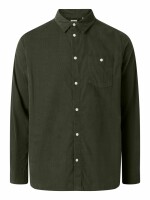 Hemd Regular Fit 26-wales Corduroy Shirt Forrest Night L