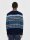 Wollpullover Knitted Pattern Crew Neck