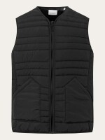 Weste Go Anywear Quilted Padded Zip Vest Black Jet L