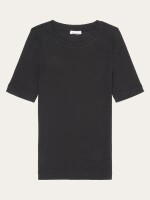 Rib T-Shirt Black Jet XXL