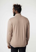 Feinstrick Rollkragenpullover Kanja Mushroom XL