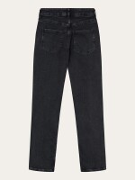 Mom Mid-Rise 5-Pocket Cropped Jeans Iris