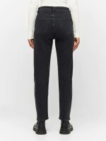 Mom Mid-Rise 5-Pocket Cropped Jeans Iris Rinse Black 32/32