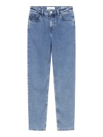 Mom Mid-Rise 5-Pocket Cropped Jeans Iris Light Blue 30/30