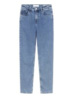 Mom Mid-Rise 5-Pocket Cropped Jeans Iris Light Blue 28/32