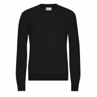 Strickpullover Light Merino Wool Crew Deep Black L