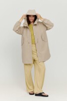 Jacke Ella Light Parka Light Taupe S