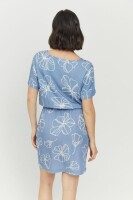 Kleid Valera Printed Blue Lilac XS