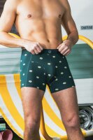 Unterhose Boxer Brief Green Oscar M