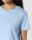 Frauen Basic T-Shirt Blue Soul L