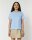 Frauen Basic T-Shirt Blue Soul L