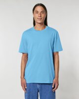 Unisex Basic T-Shirt Aqua Blue 3XL