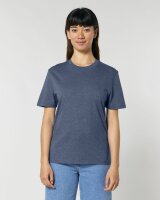 Unisex Basic T-Shirt Dark Heather Blue XL