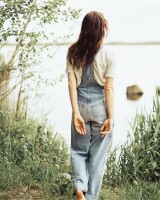 Jeans-Latzhose Jonna Dungaree Light Denim