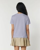 Frauen Basic T-Shirt Lavender S