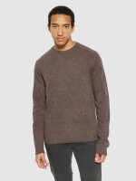 Pullover O-Neck Wool Knit Demitasse S