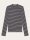 Longsleeve Striped Rib High Neck