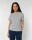 Frauen Basic T-Shirt Heather Grey XL