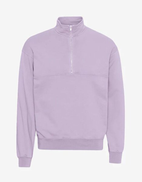 Troyer Organic Quarter Zip Soft Lavender XS