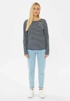 Longsleeve Interstriped Navy/Off White XS