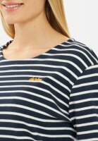 Longsleeve Interstriped Navy/Off White XS