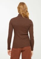 Longsleeve Liatris Stripes Wood Brown XS