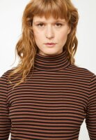 Longsleeve Liatris Stripes Wood Brown XS