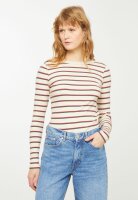 Longsleeve Lovage Stripes Arctic White XS