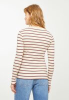 Longsleeve Lovage Stripes Arctic White XS