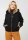 Sweatjacke Padauk Black XS