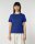 Frauen Basic T-Shirt Worker Blue S