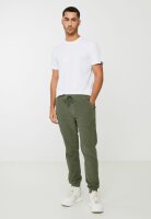 Hose Jogg Chino aus Cord Cyperus Khaki S