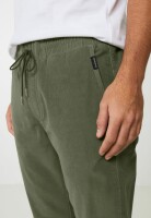 Hose Jogg Chino aus Cord Cyperus Khaki M