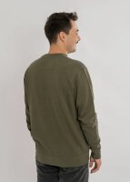 Unisex Sweatshirt Coffee Addict Khaki L